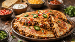 Ces quesadillas au bœuf épicé au four sont parfaites pour un dîner rapide et gourmand