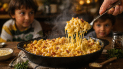 Le soir, je ne fais plus que ce gratin de pâtes express qui plaît à toute la famille