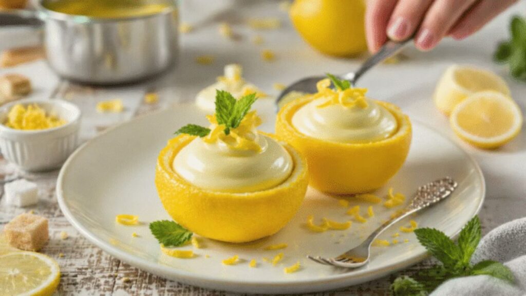 Dessert au citron ultra-frais