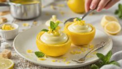 Ce dessert citronné ultra frais impressionne sans effort avec seulement 2 ingrédients